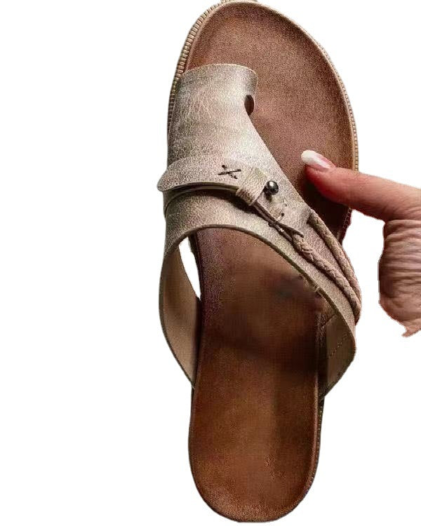 Chanclas de cuero de verano al por mayor